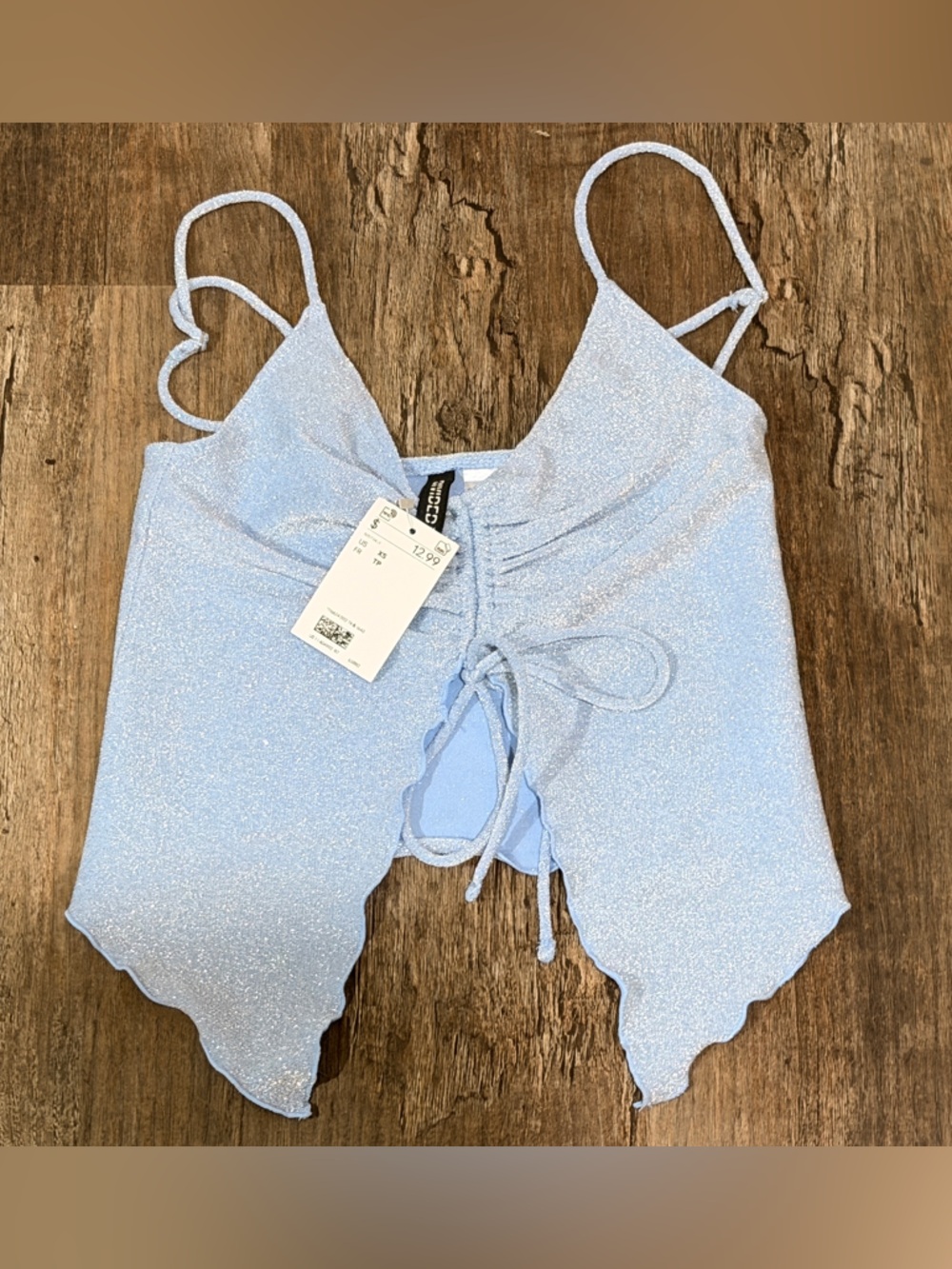 NWT Y2K Divided Tank Top